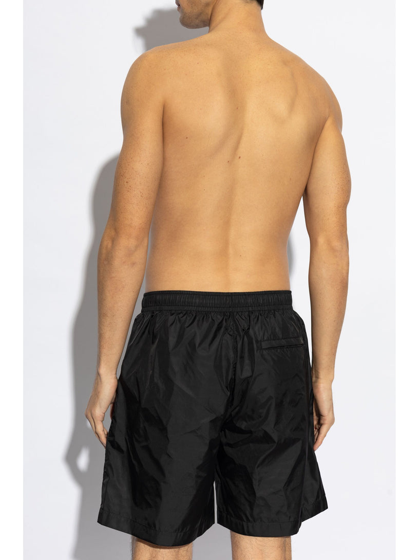 Swim shorts with logo