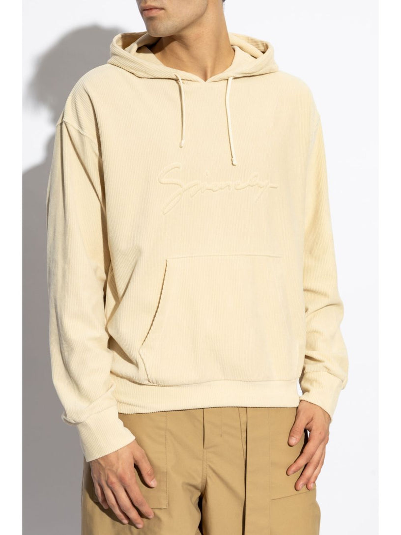 GIVENCHY hooded sweatshirt in velvet