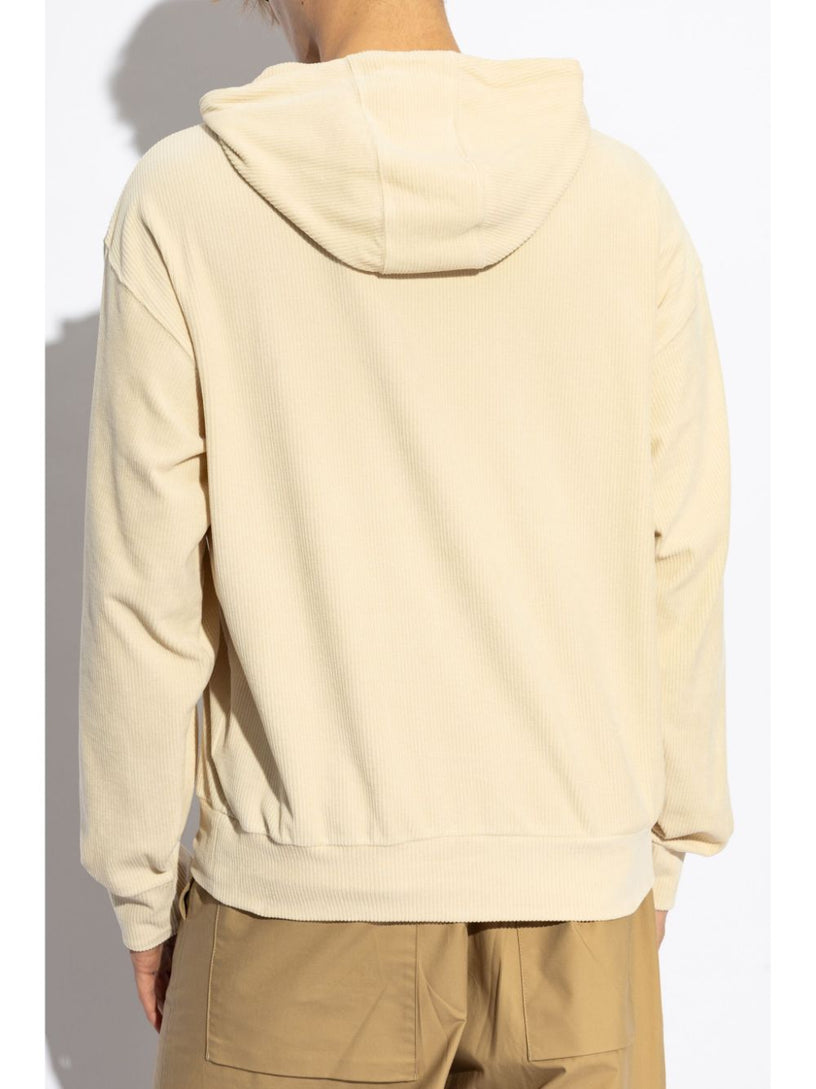 GIVENCHY hooded sweatshirt in velvet