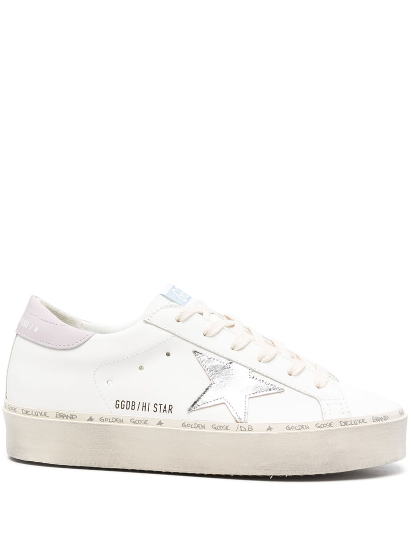 Hi star classic sneaker with laminated star