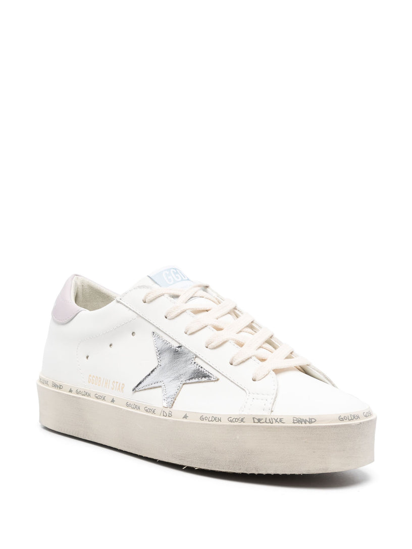 Hi star classic sneaker with laminated star