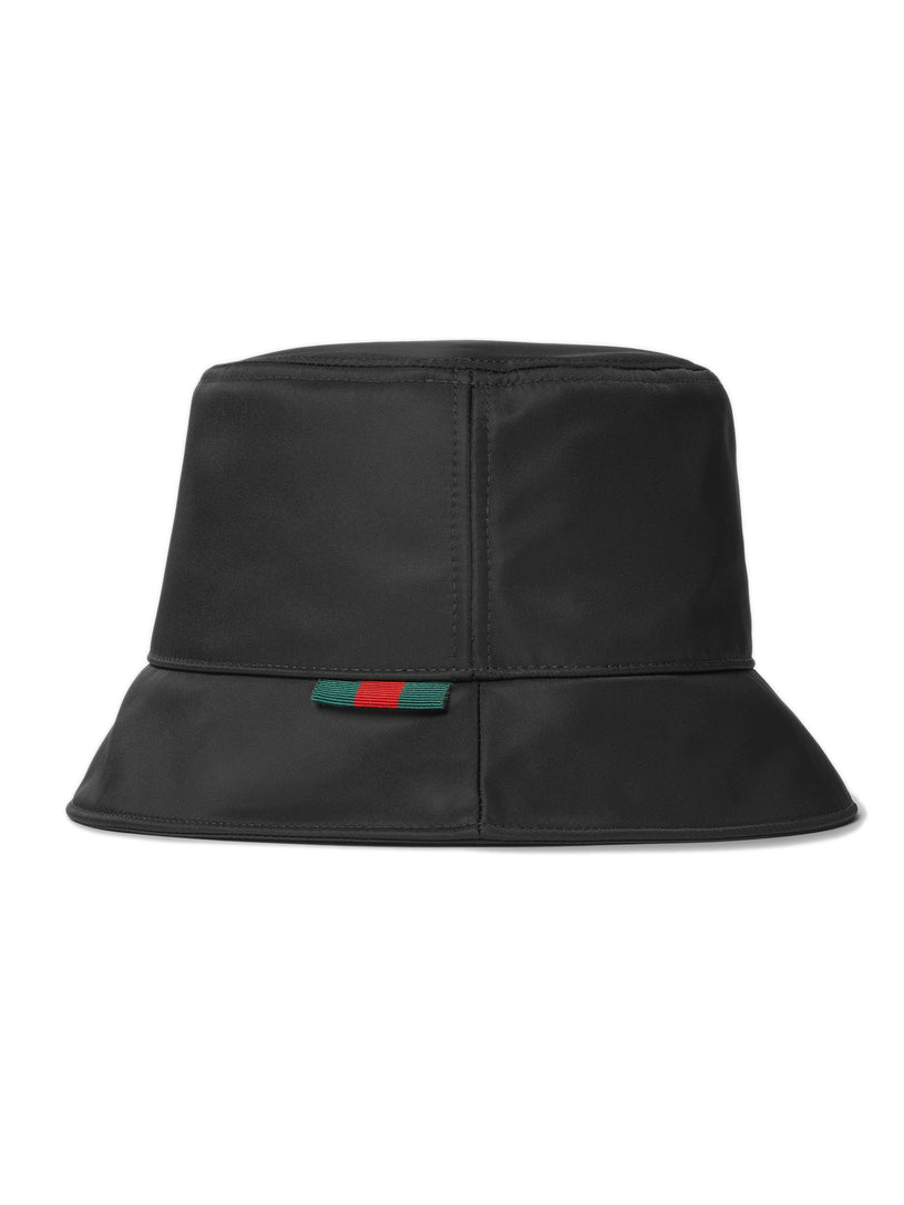 Cloche in nylon con logo