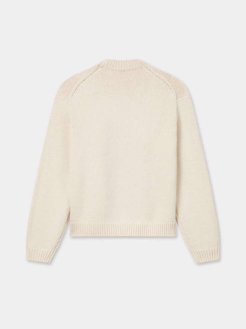 'Kenzo Verdy market' embroidered wool and cotton sweater