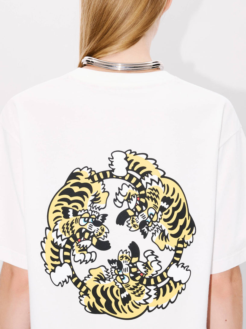 Oversize Unisex 'Kenzo Verdy Market' cotton t-shirt