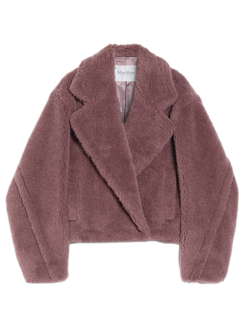 Cropped Teddy Bear Icon Coat