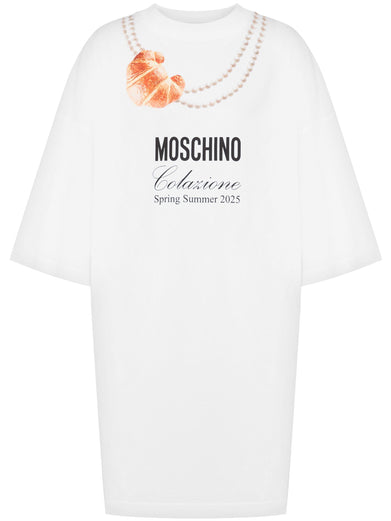 Moschino Colazione organic jersey dress