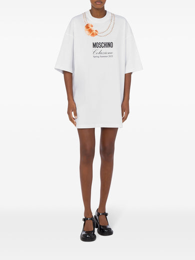 Moschino Colazione organic jersey dress