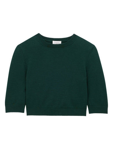 Wool crop top