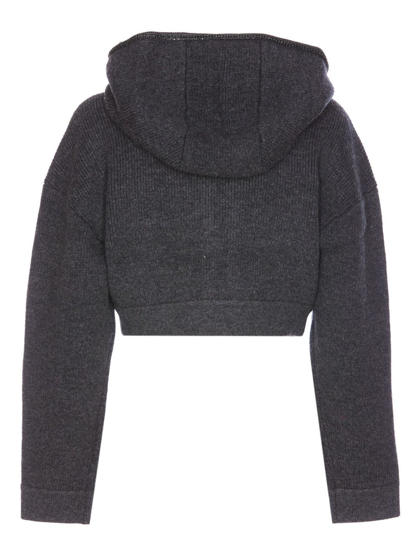 Knitted sweatshirt