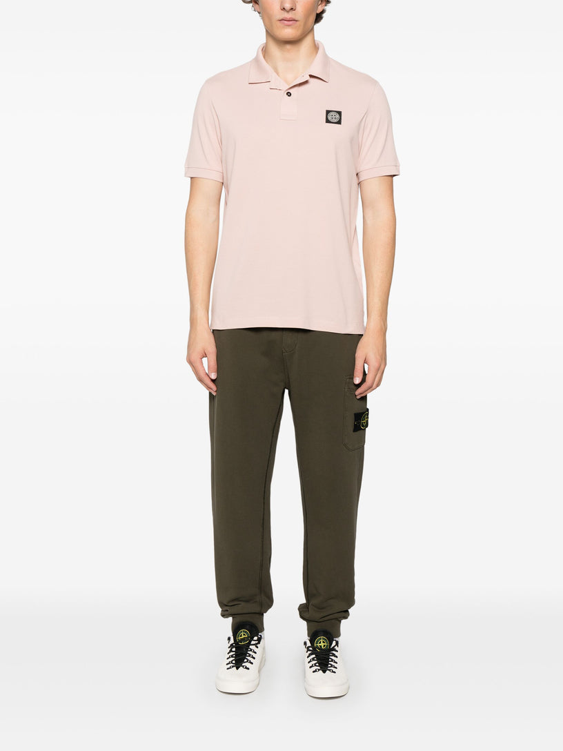 2SCS17 Stretch organic cotton piqué polo