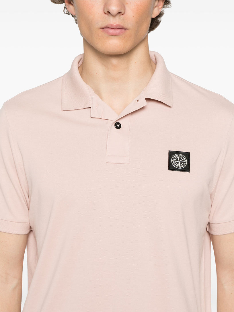 2SCS17 Stretch organic cotton piqué polo