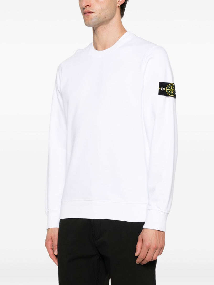 Cotton fleece sweatshirt