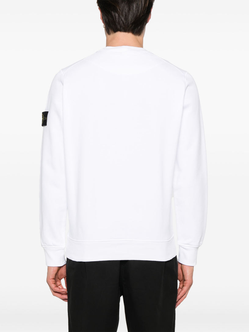 Cotton fleece sweatshirt