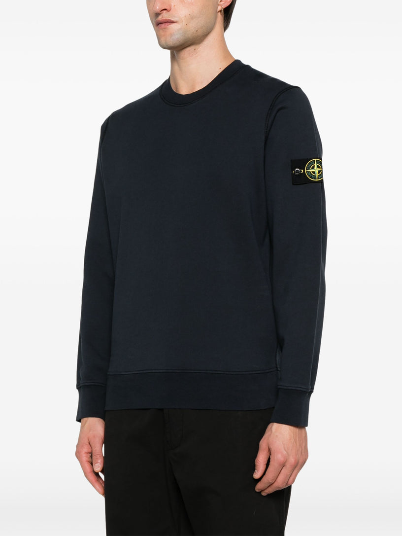 Cotton fleece sweatshirt