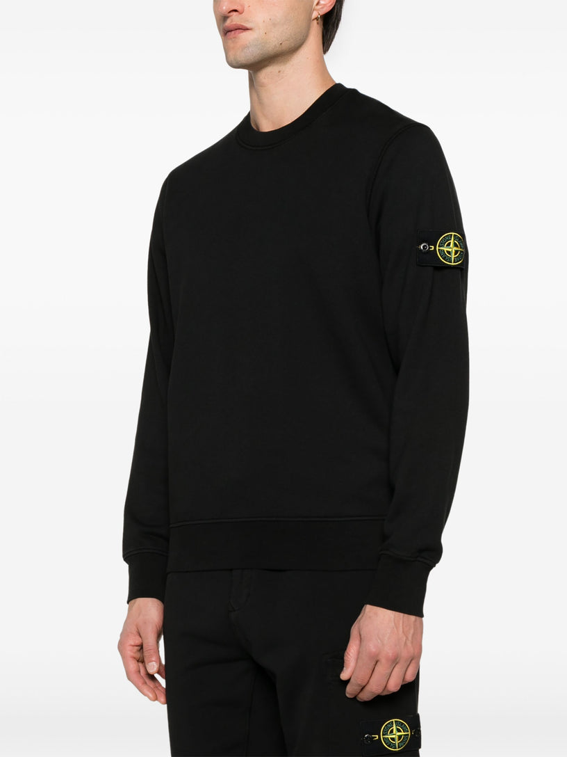 Cotton fleece sweatshirt