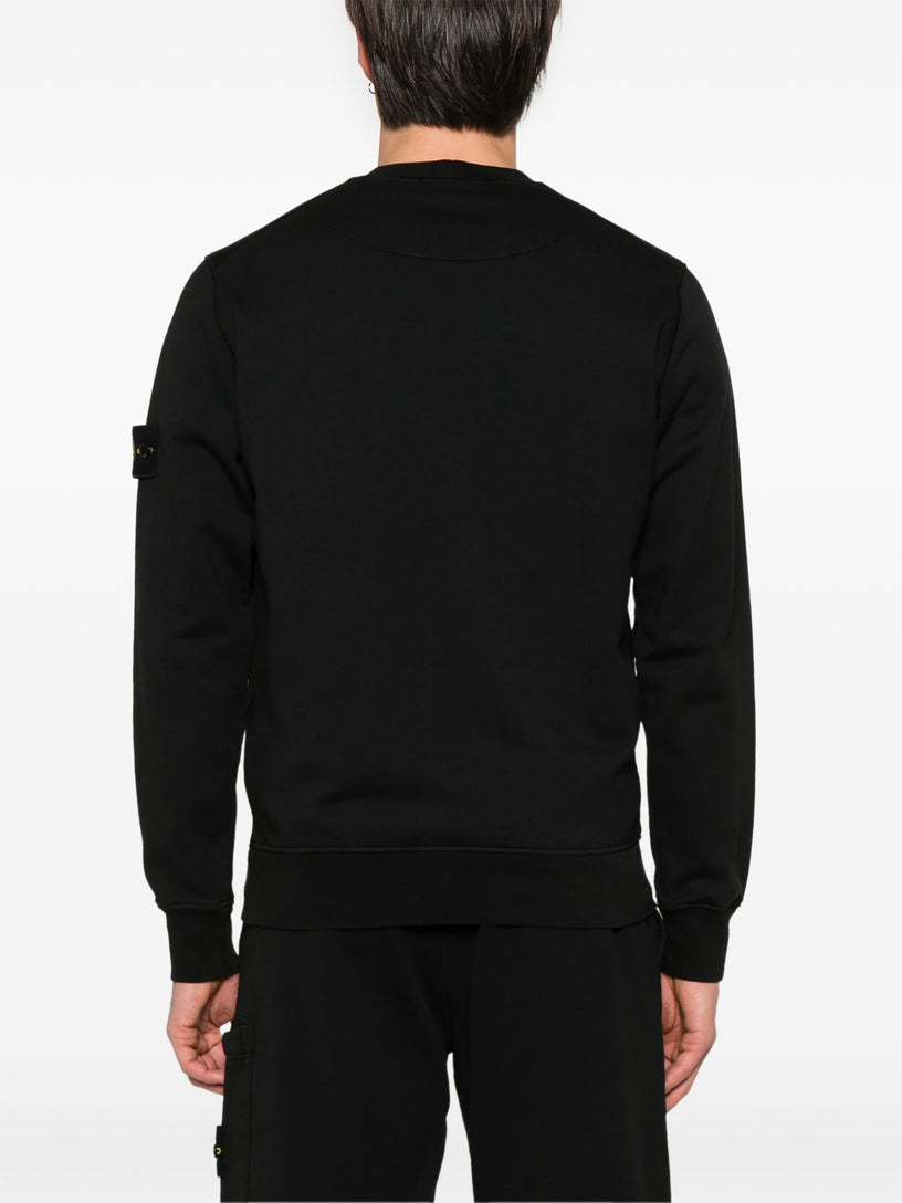 Cotton fleece sweatshirt