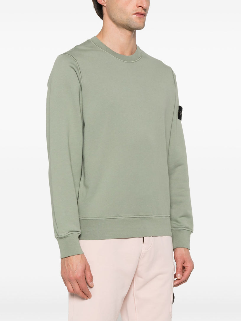 Cotton fleece sweatshirt