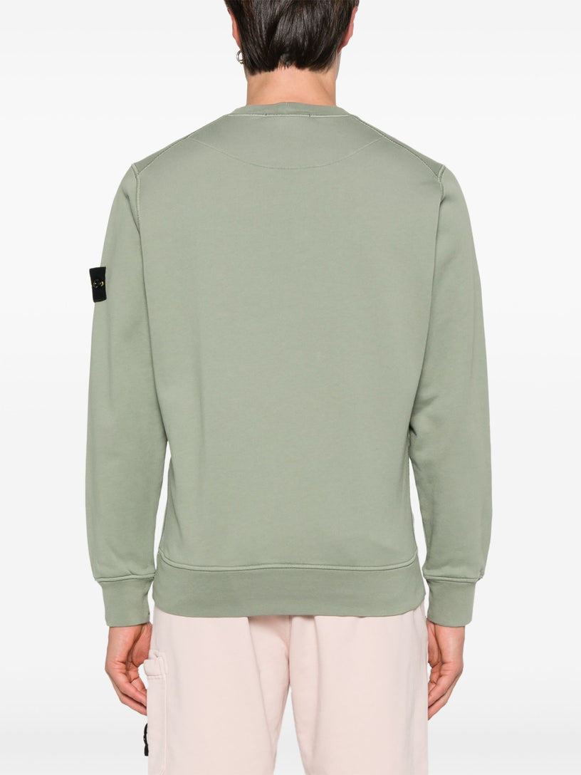 Cotton fleece sweatshirt