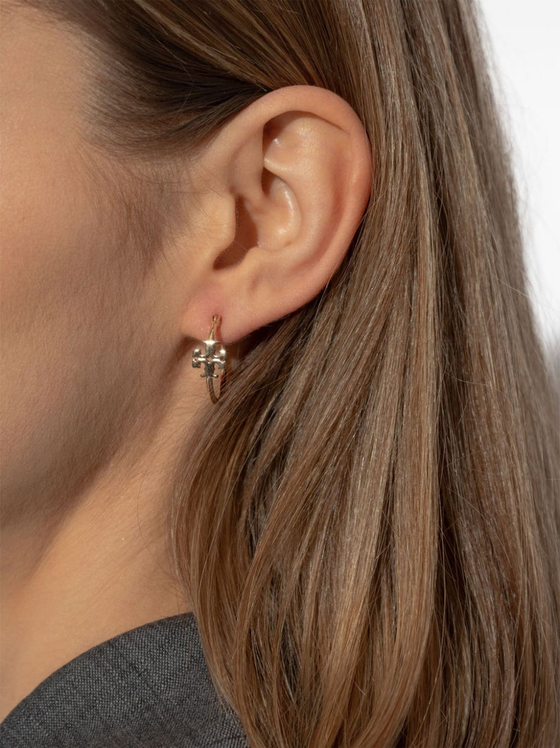 Eleanor small hoop earrings