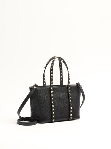 Rockstud small shopping bag