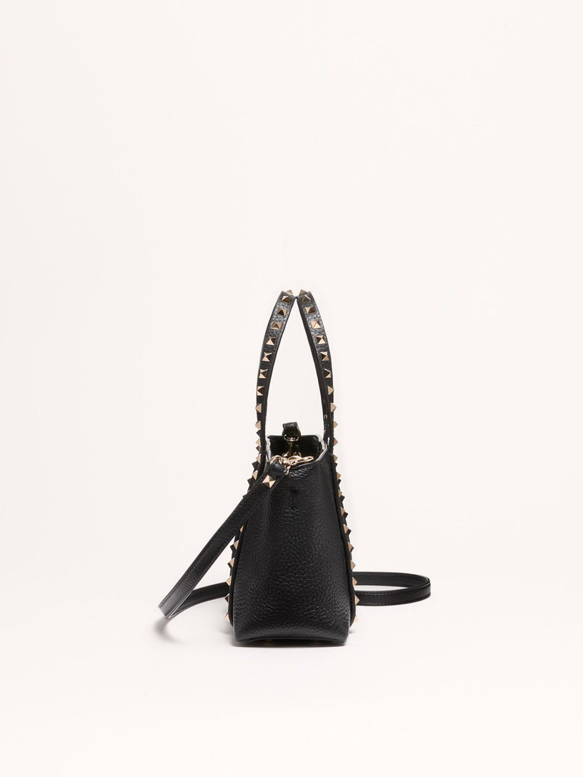 Rockstud small shopping bag