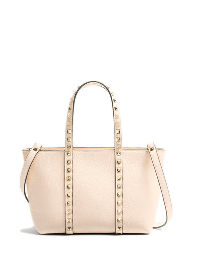 Rockstud small shopping bag