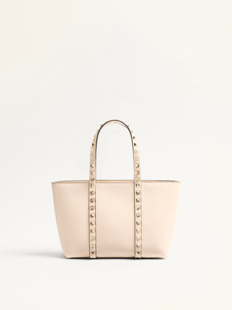 Rockstud small shopping bag