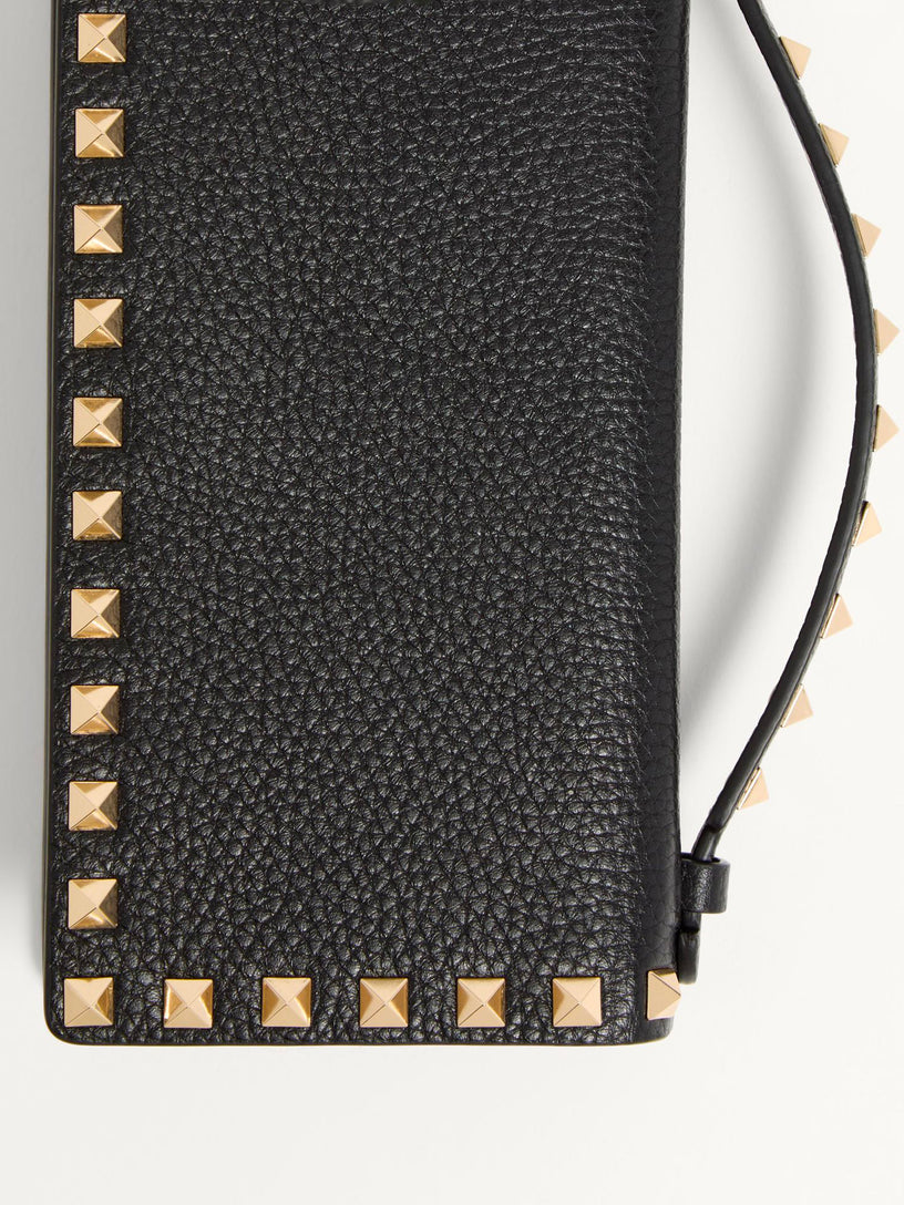 Rockstud wallet with chain