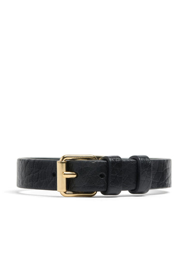 Valentino Garavani Vlogo Signature bracelet in grained calfskin