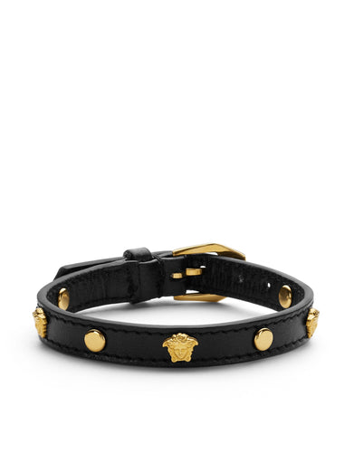 Medusa Leather Bracelet