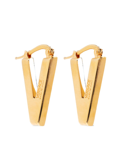 V Chain Earrings