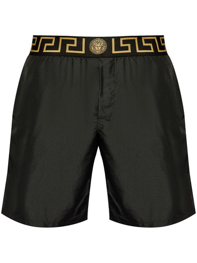 Swim shorts with Greca border