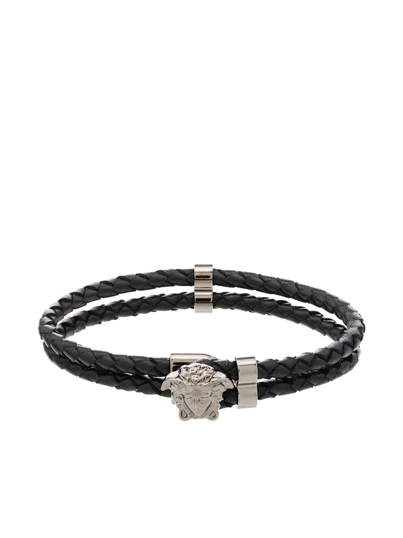 Medusa Leather Bracelet