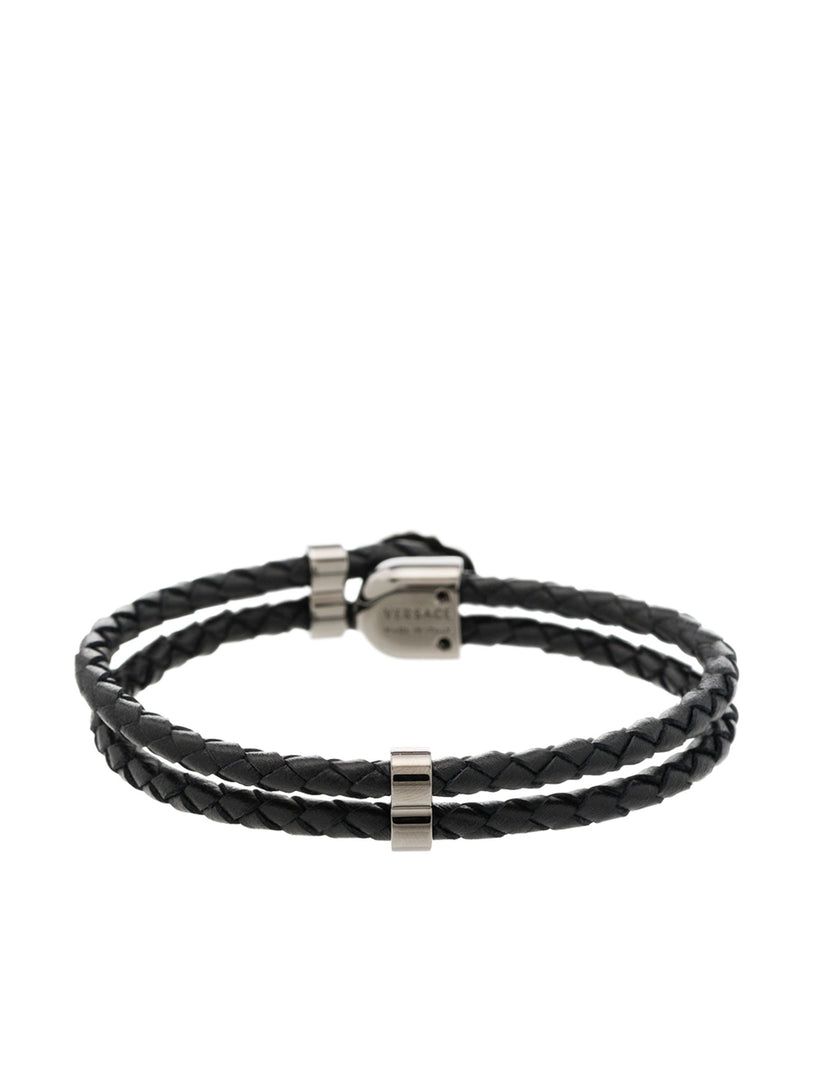 Medusa Leather Bracelet