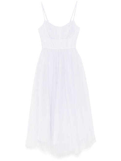 Tulle midi dress