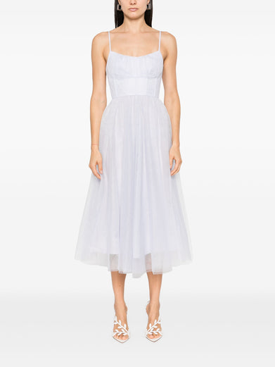 Tulle midi dress