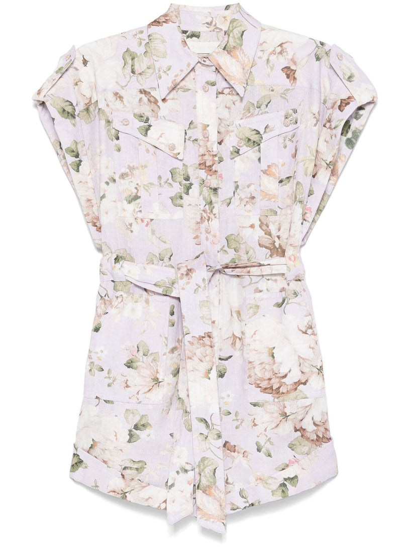 ZIMMERMANN Acacia pocket playsuit