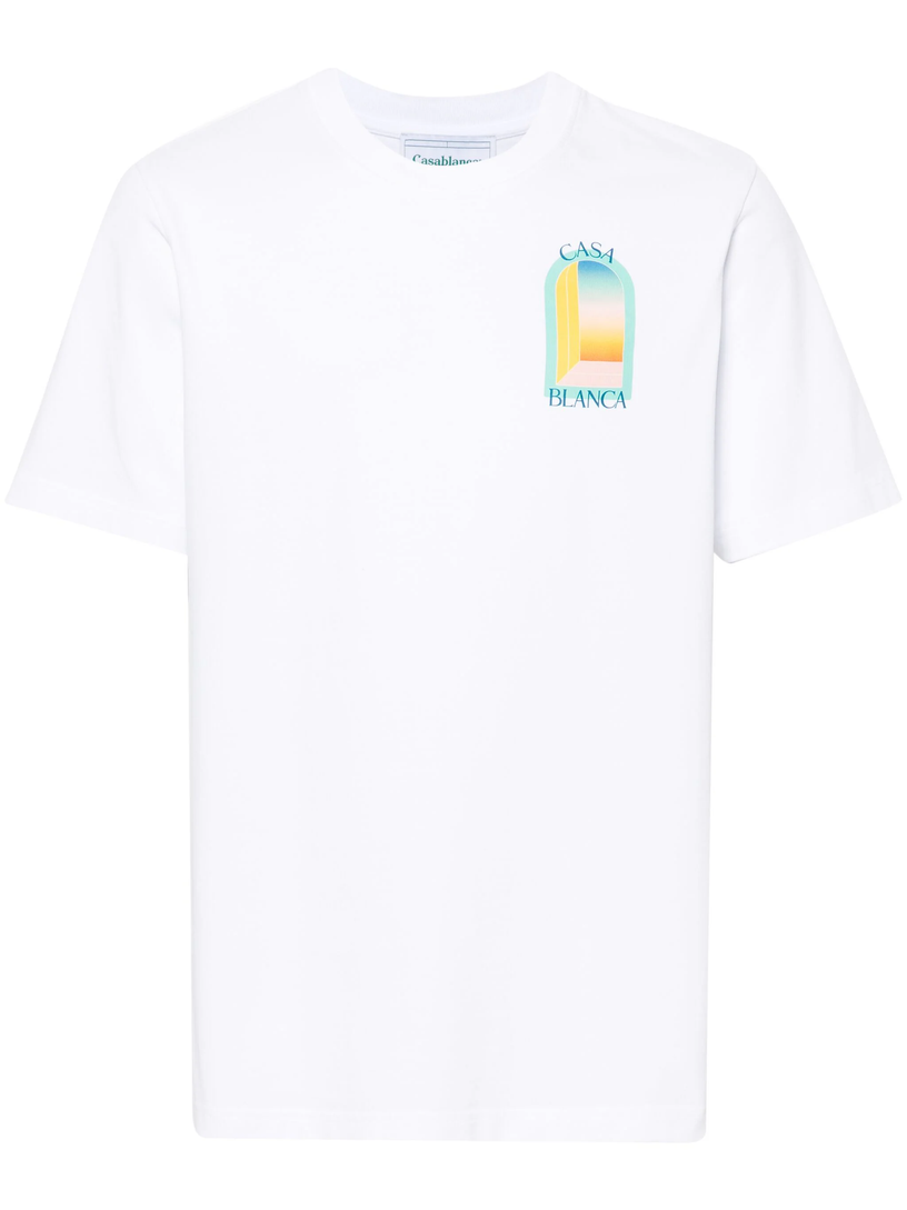 CASABLANCA L'arc coloré t-shirt