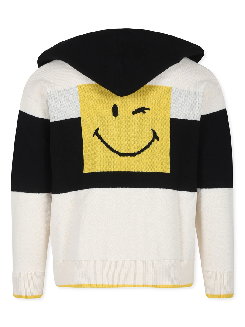 Cardigan Smiley a righe