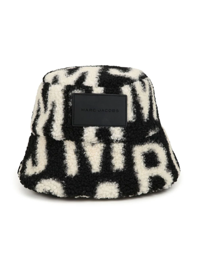 Cappello bucket con stampa monogramma