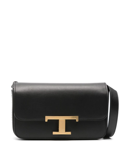 T Timeless Shoulder Bag in Micro Leather