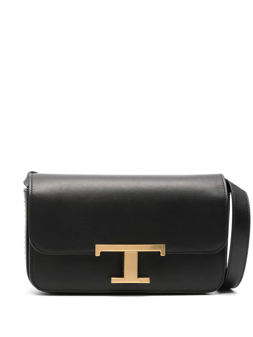 Tod's T timeless shoulder bag in micro leather