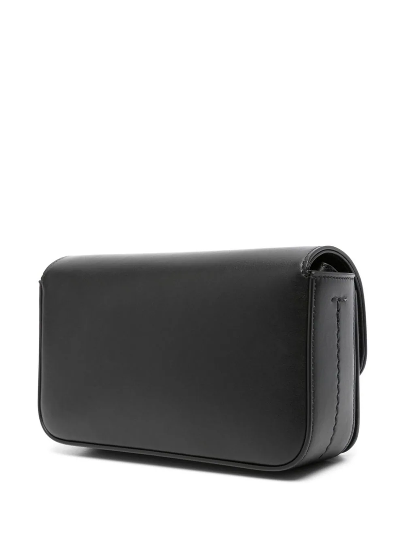 T Timeless Shoulder Bag in Micro Leather