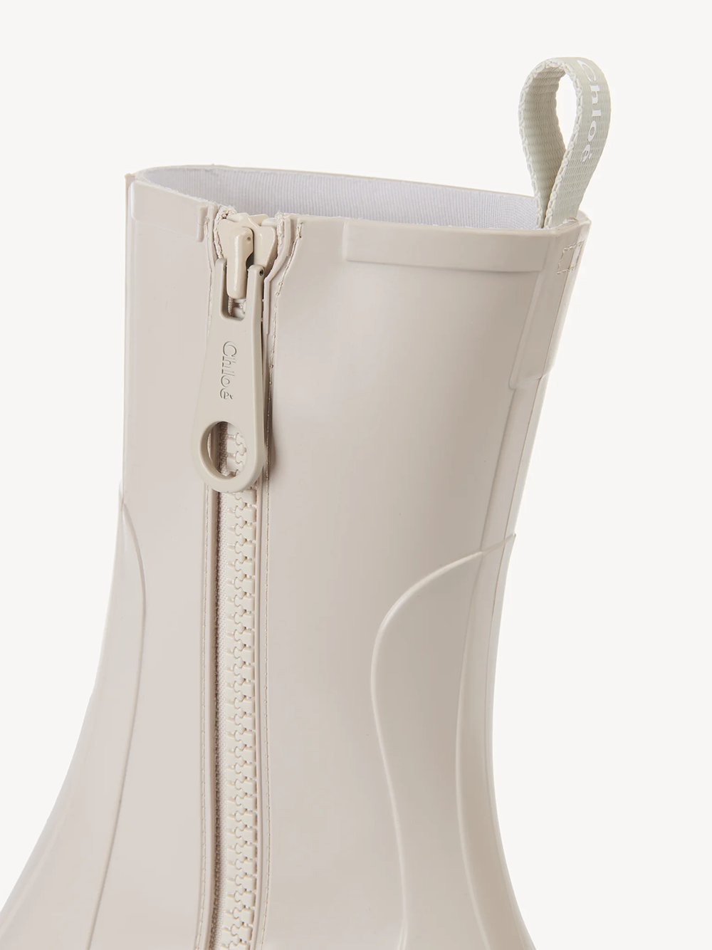 Chloé Betty 75mm Rain Boots In White