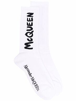 Mcqueen graffiti socks