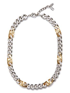 Vlogo chain necklace