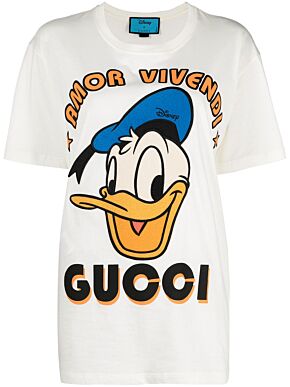 Disney x gucci donald duck t-shirt