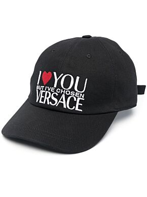 "i <3 you but i've chosen versace" baseball cap