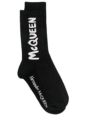 Mcqueen graffiti socks