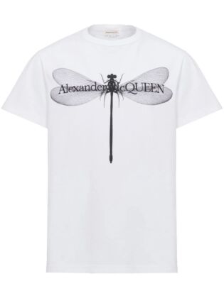 Dragonfly t-shirt in white